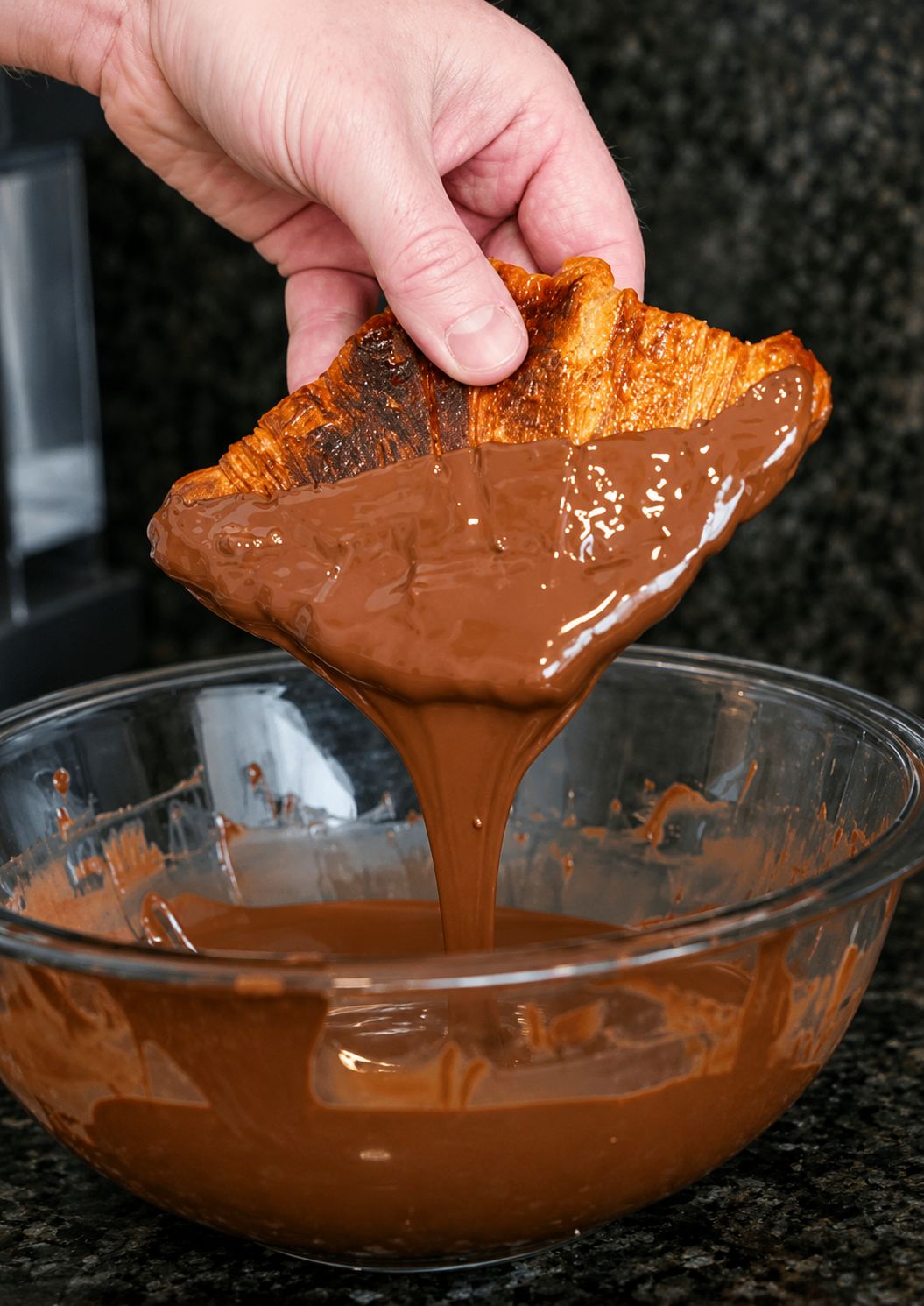 Crispy Flat Croissant con Chocolate