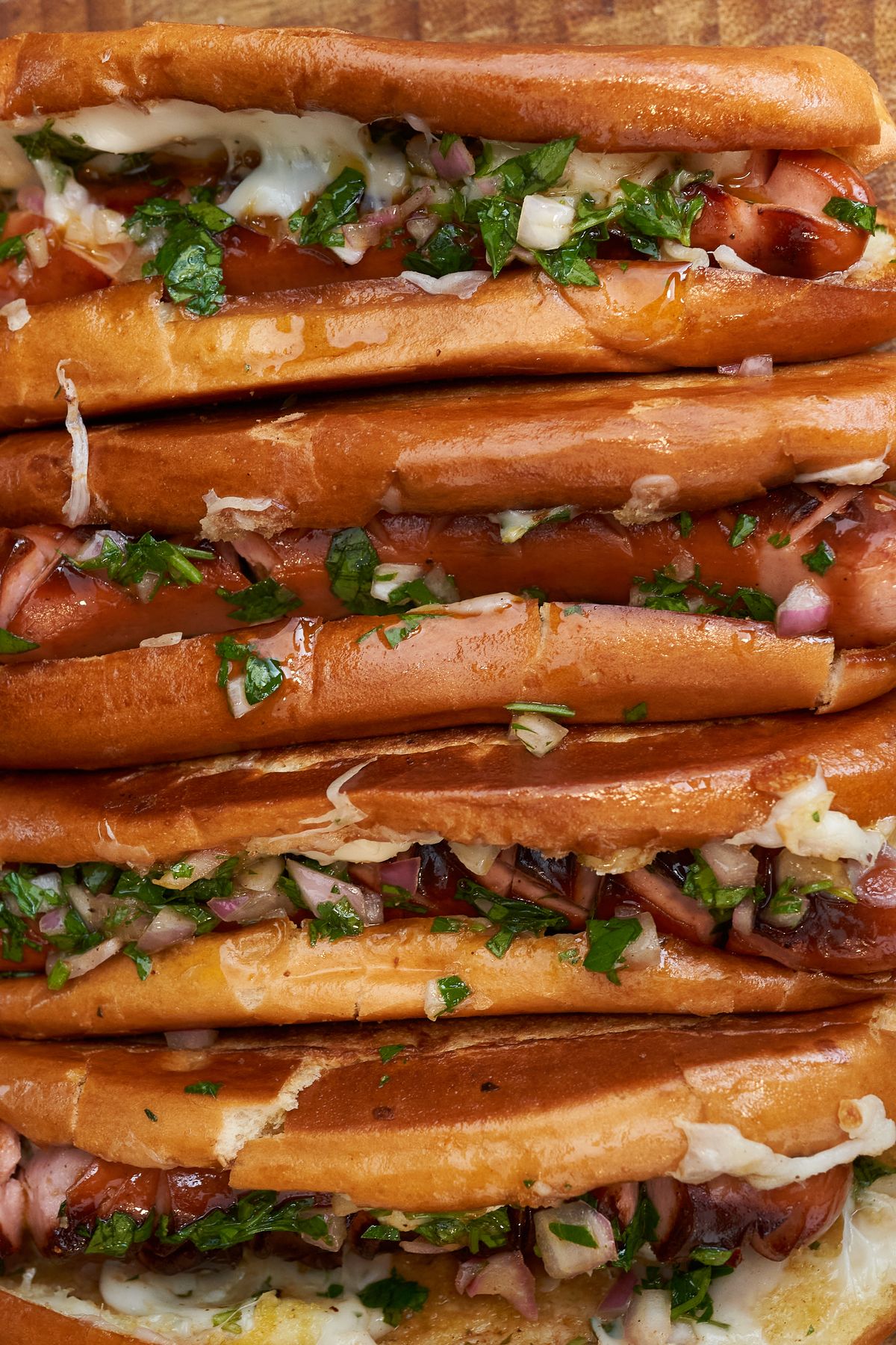 Hot-dog Brioche con Chimichurri