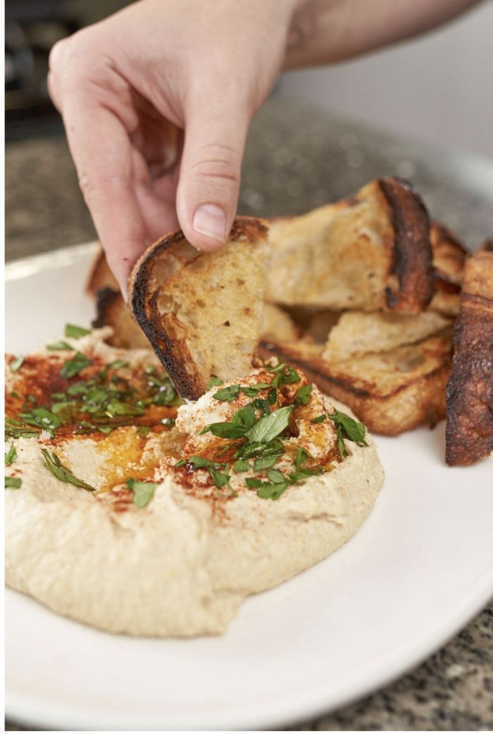 Hummus y Pan