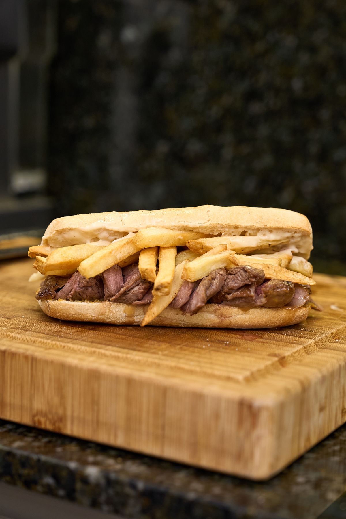 Steak Frites Sandwich