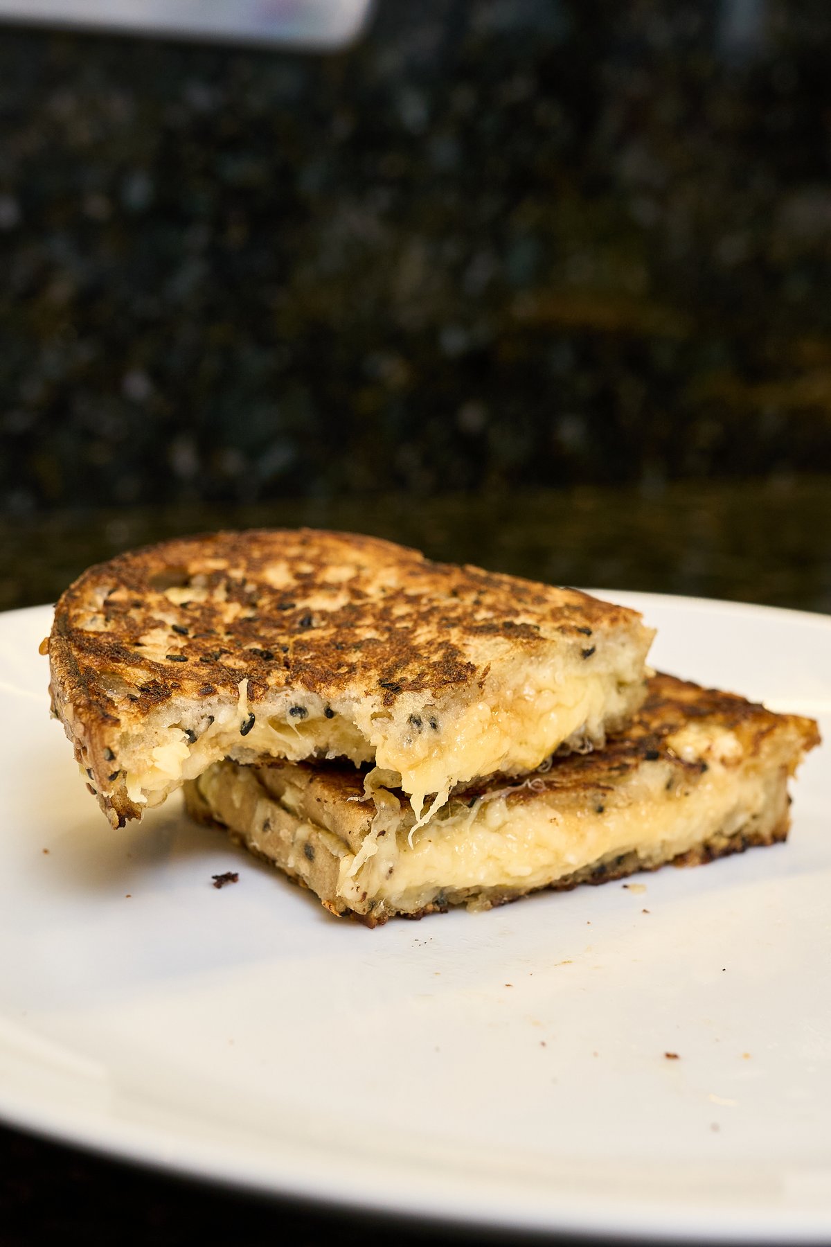 Truffle Mustard Grilled Cheese